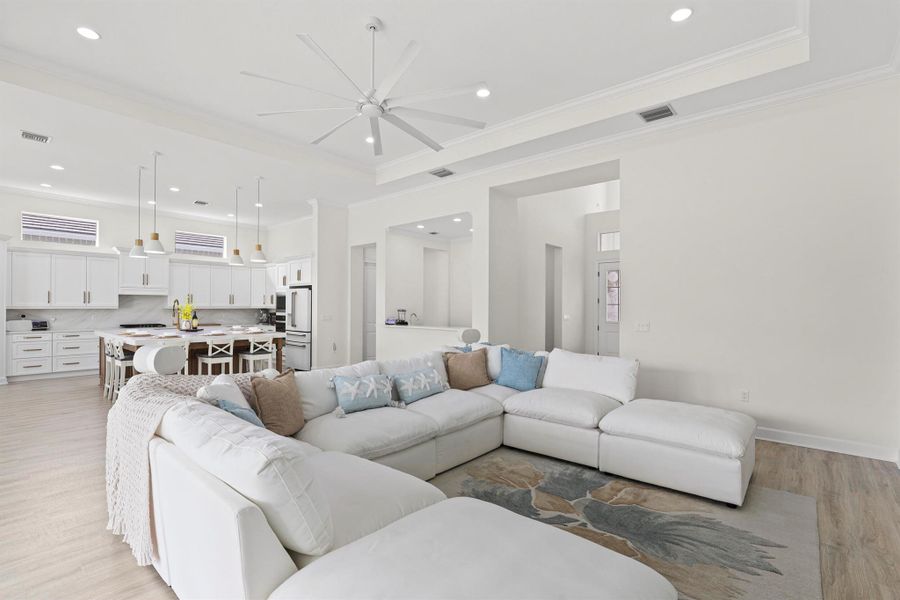 Furnished interior view inside a new home in , Westlake (Image 59).