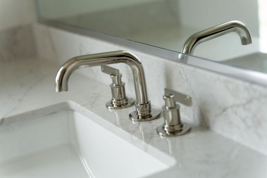 Close-up of interior finishes inside a home in , Houston (Image 23).