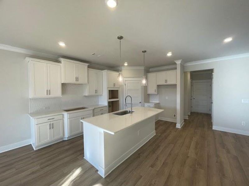 Furnished interior view inside a new home in Ponderosa Farms Estates, Gainesville (Image 9).