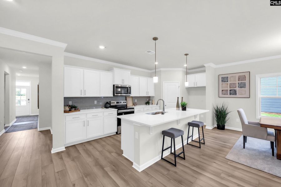 Furnished interior view inside a new home in Blythewood Farms, Blythewood (Image 15).