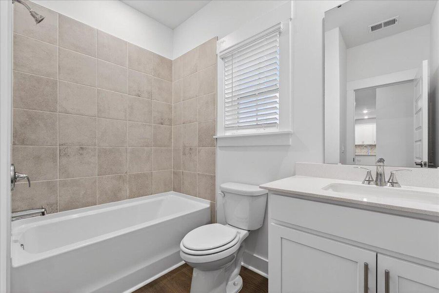 Furnished interior view inside a new home in The Coves at Lakes of Cane Bay, Summerville (Image 13).