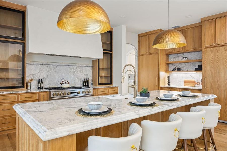 Furnished interior view inside a new home in , Dallas (Image 6).