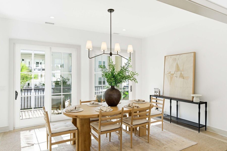 Furnished interior view inside a new home in , Charleston (Image 8). Furnished interior view inside a new home in , Charleston (Image 8).