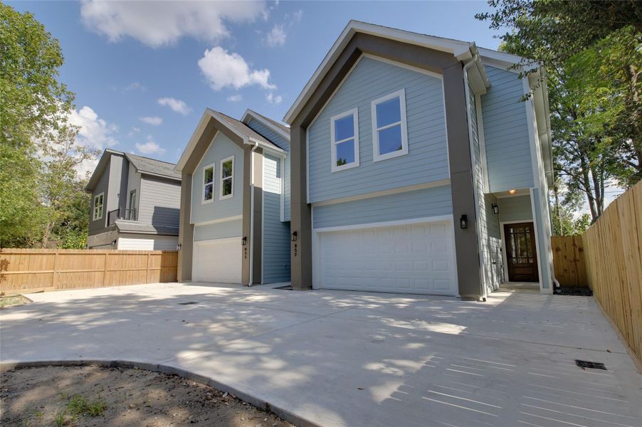 Exterior details and patio area of a home in , Houston (Image 26). Exterior details and patio area of a home in , Houston (Image 26).