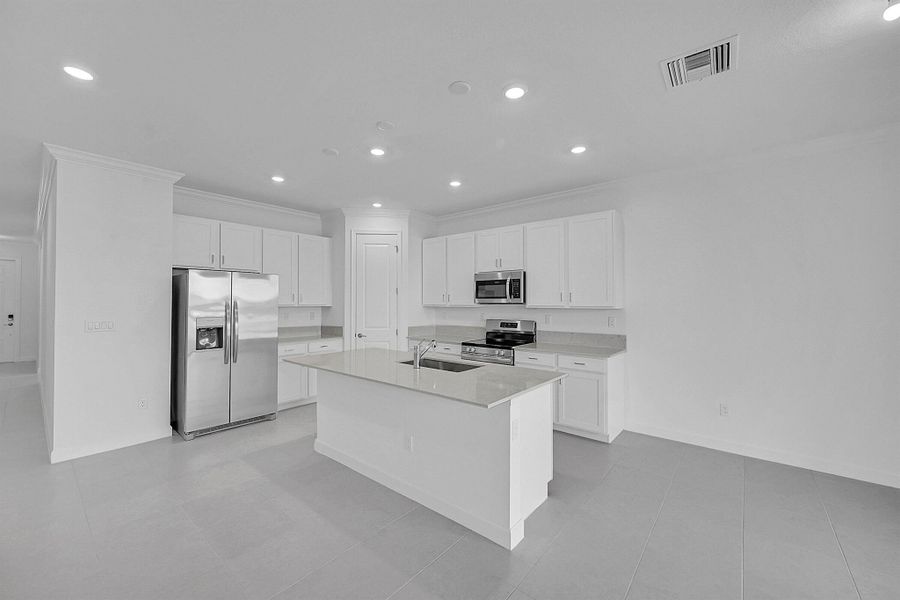 Furnished interior view inside a new home in Seagrove: The Indies, Fort Pierce (Image 4).