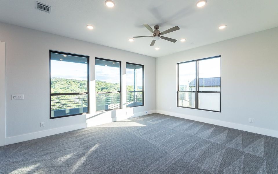 Spacious, unfurnished interior of a new home in Preserve at Lakeway, Lakeway (Image 26). Spacious, unfurnished interior of a new home in Preserve at Lakeway, Lakeway (Image 26).
