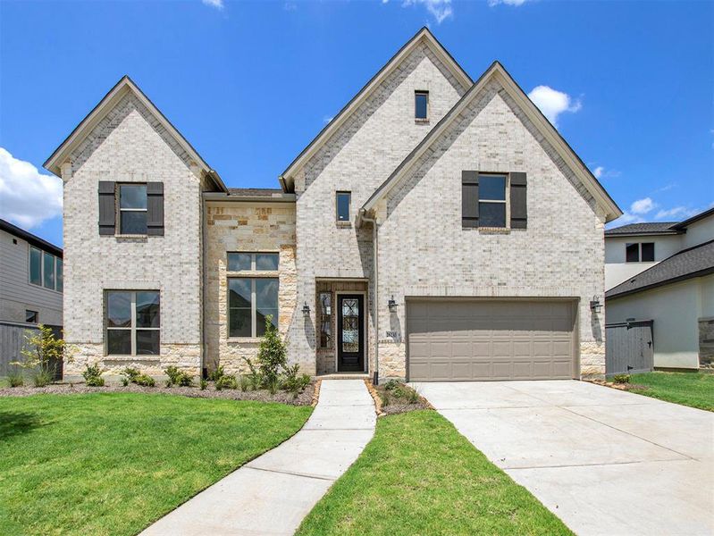 MOVE IN READY!! Westin Homes NEW Construction (Carter IX, Elevation M) Two story. 5 bedrooms, 4.5 baths.