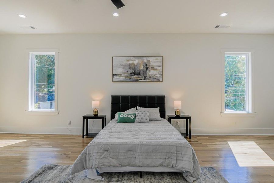 Furnished interior view inside a new home in , Atlanta (Image 31).
