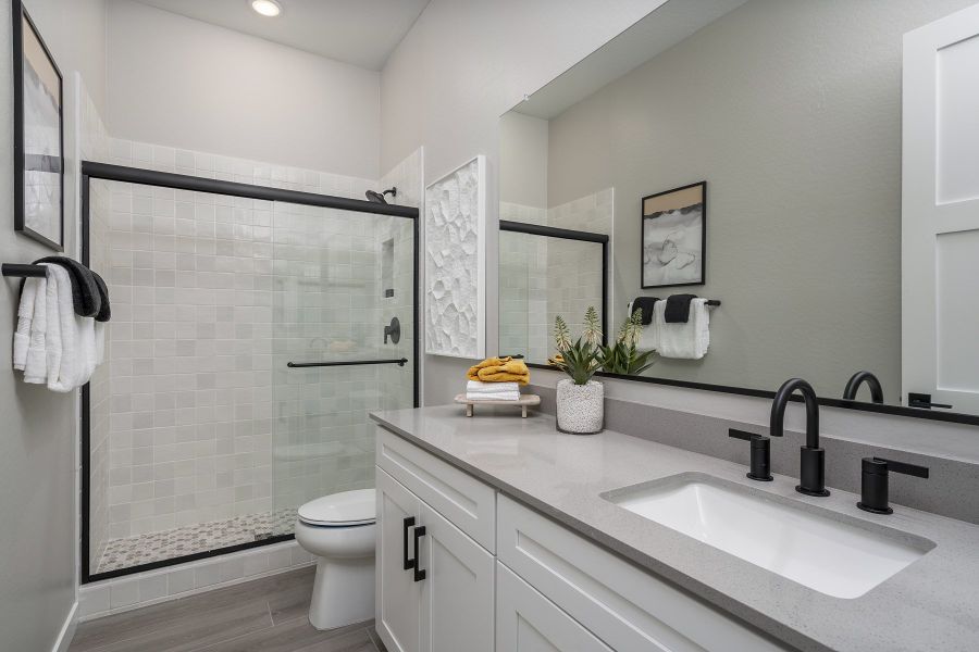 Representative furnished interior of a home built from the Wrightson by Risewell Homes in Wildera, San Tan Valley (Image 12).