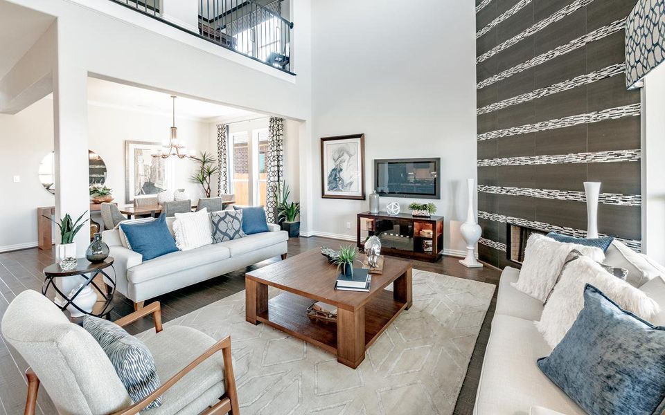 Furnished interior view inside a new home in High Park Hill, Arrington (Image 18).