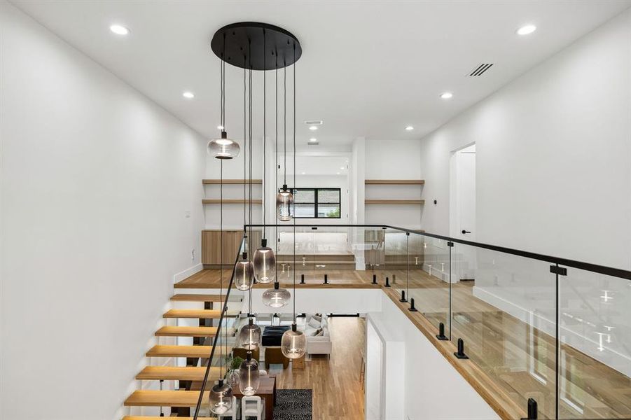 Furnished interior view inside a new home in , Dallas (Image 6).