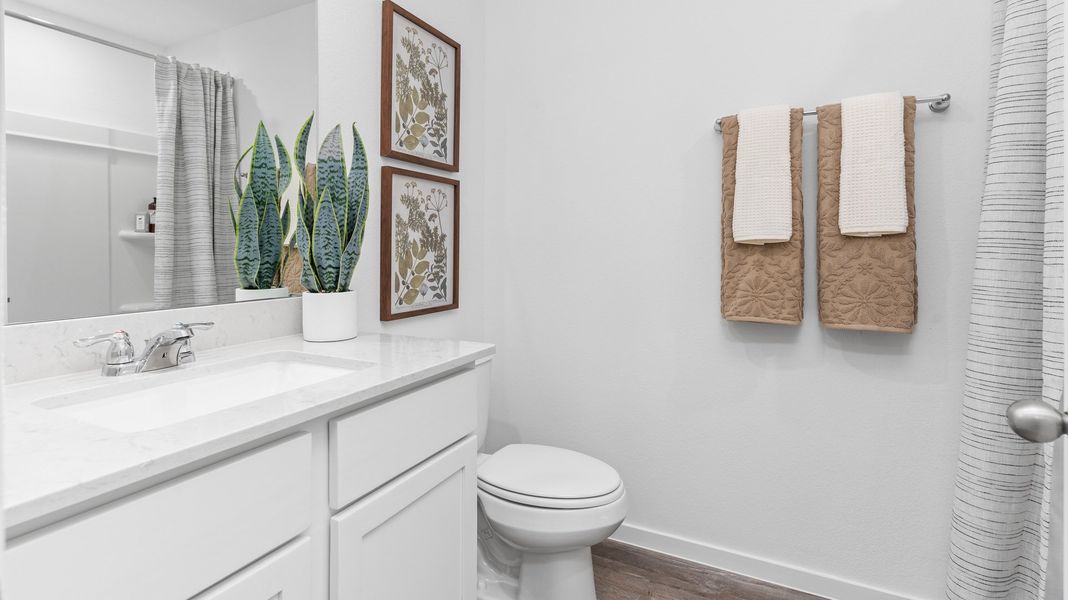 Representative furnished interior of a home built from the ASPEN by D.R. Horton in Legacy Village, Houston (Image 26). Representative furnished interior of a home built from the ASPEN by D.R. Horton in Legacy Village, Houston (Image 26).