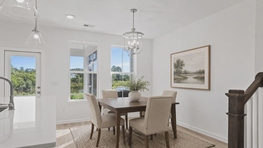 Furnished interior view inside a new home in Townes at Carolina Forest, Myrtle Beach (Image 7).