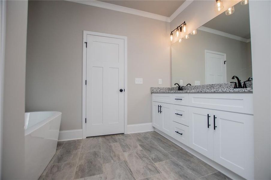 Furnished interior view inside a new home in , Douglasville (Image 36).