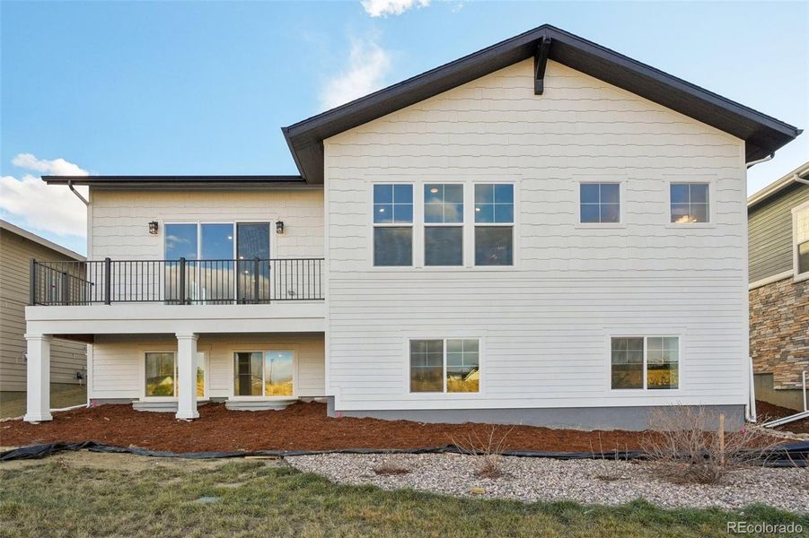 Exterior details and patio area of a home in , Fort Collins (Image 29).