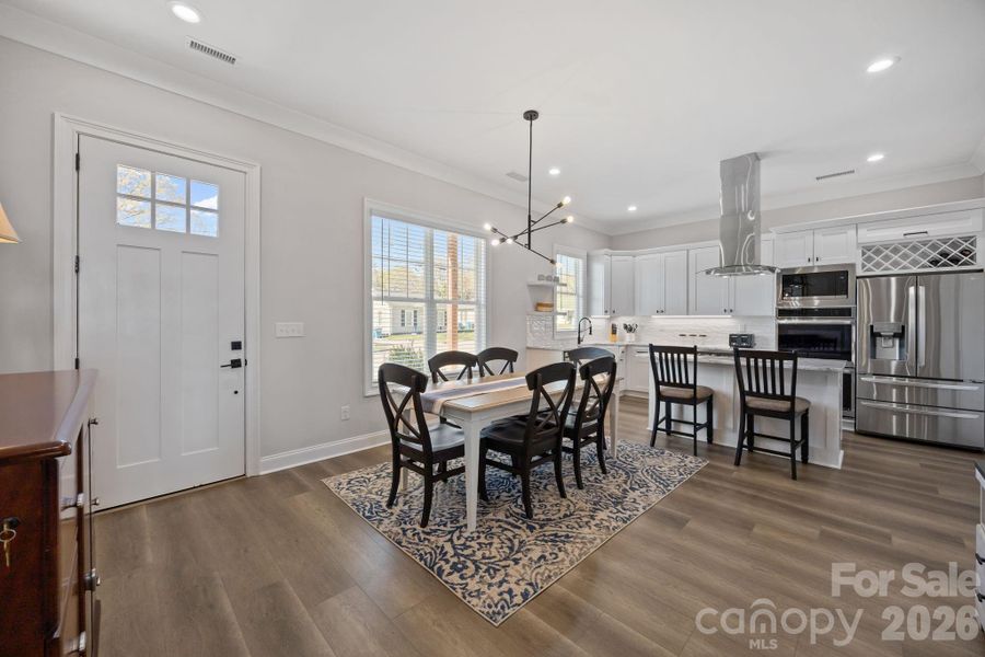 Furnished interior view inside a new home in , Belmont (Image 29).
