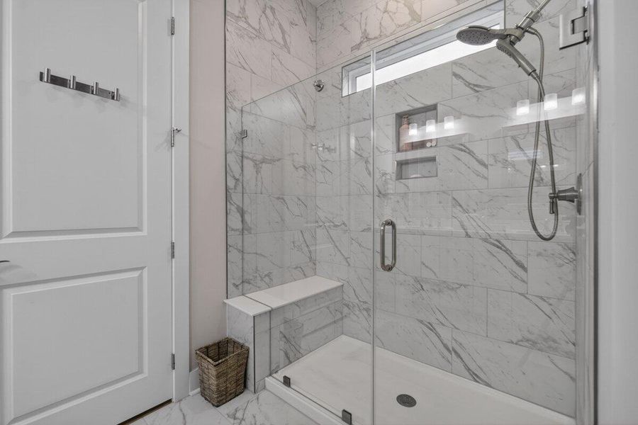 Furnished interior view inside a new home in K. Hovnanian's® Four Seasons at Lakes of Cane Bay, Summerville (Image 31).
