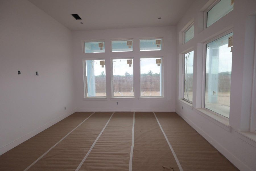 In-progress construction of a new home in Bridgeland Central: Emerald Heights - Enclave Collection, Cypress, TX (Image 14). In-progress construction of a new home in Bridgeland Central: Emerald Heights - Enclave Collection, Cypress, TX (Image 14).