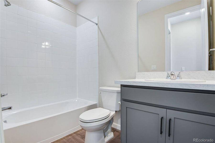 Furnished interior view inside a new home in Reunion Ridge, Commerce City (Image 17).