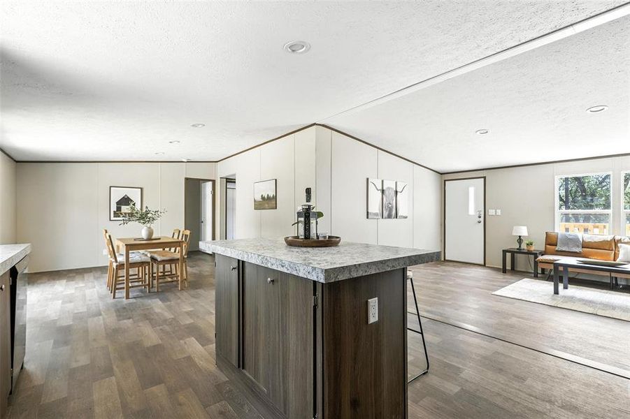 Furnished interior view inside a new home in , Azle (Image 5).