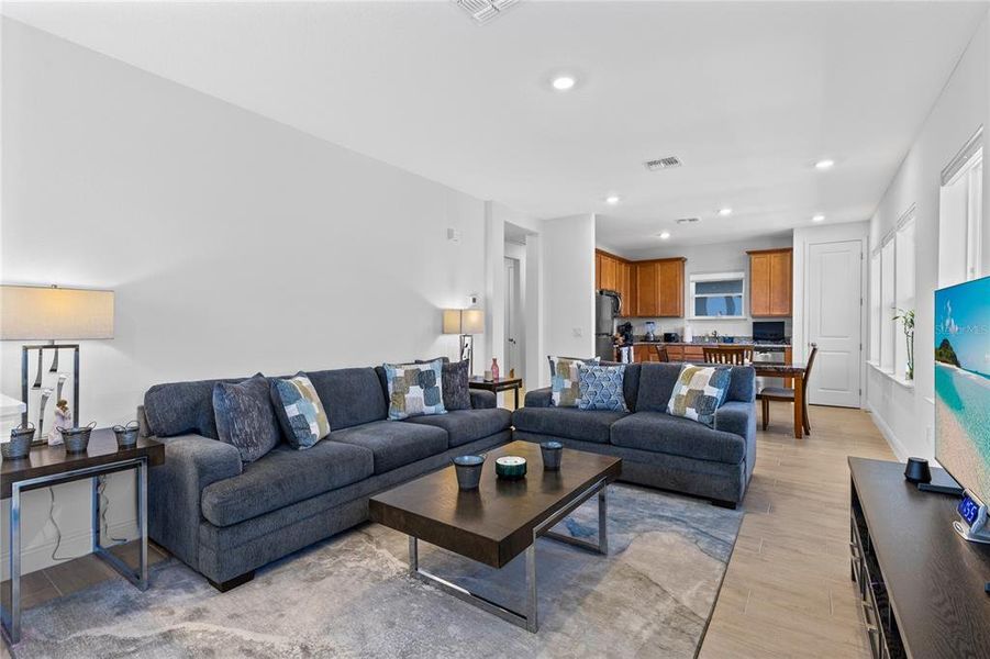 Furnished interior view inside a new home in Laureate Park, Orlando (Image 41).