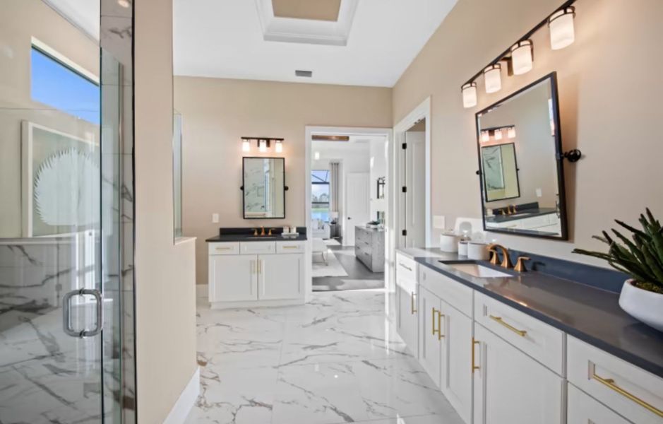 Owner's Bath with Walk-In Shower