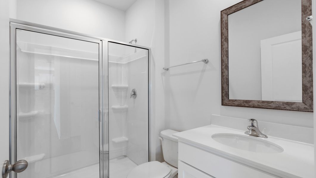 Furnished interior view inside a new home in Spring Ridge, Anderson (Image 12).