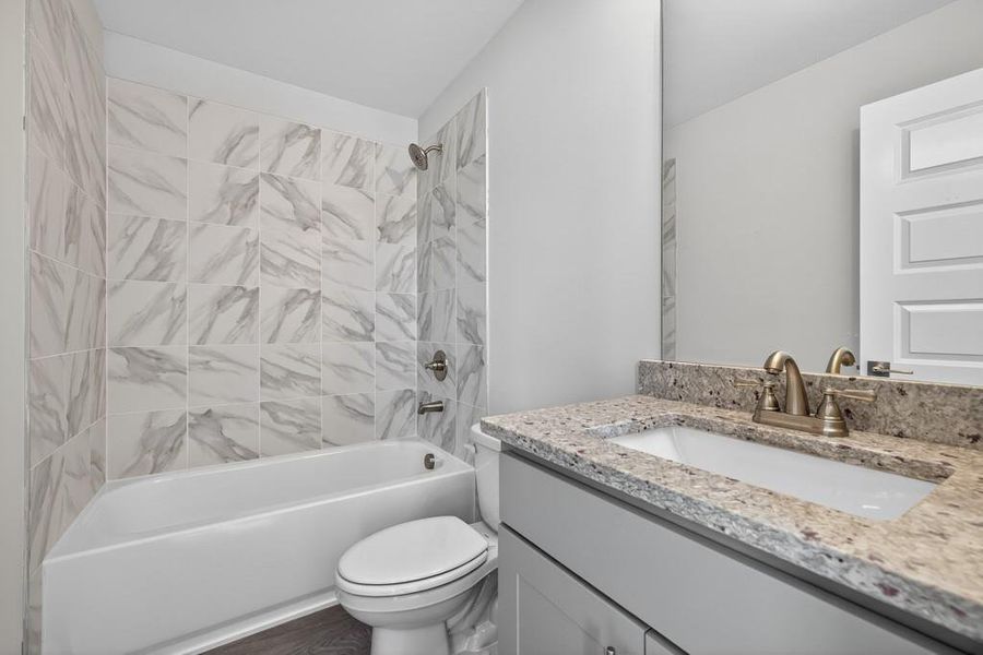 Furnished interior view inside a new home in The Manor at Gainesville Township, Gainesville (Image 9). Furnished interior view inside a new home in The Manor at Gainesville Township, Gainesville (Image 9).