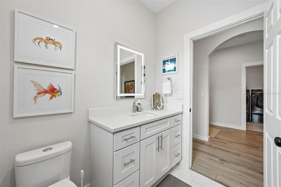 Furnished interior view inside a new home in , St. Petersburg (Image 39).