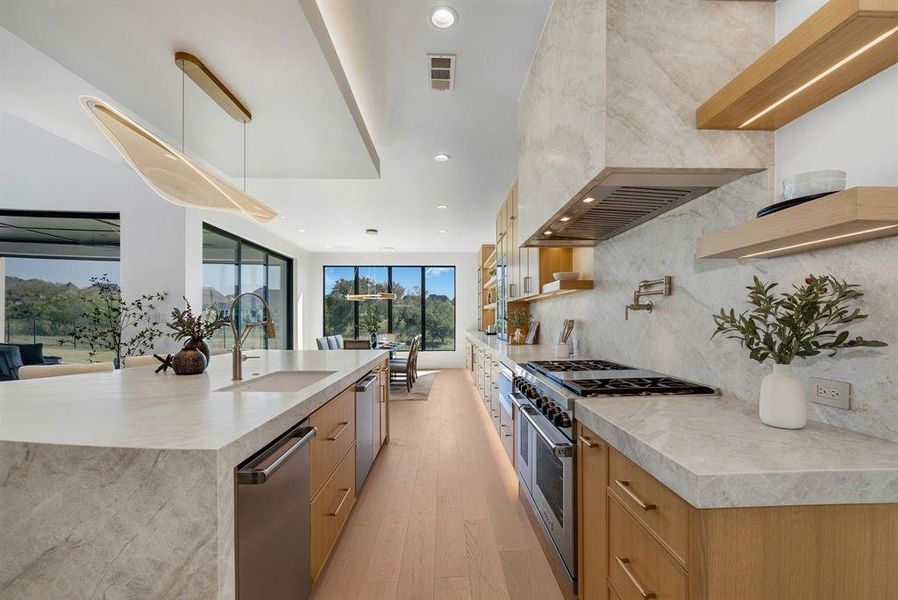 Furnished interior view inside a new home in , Prosper (Image 31).