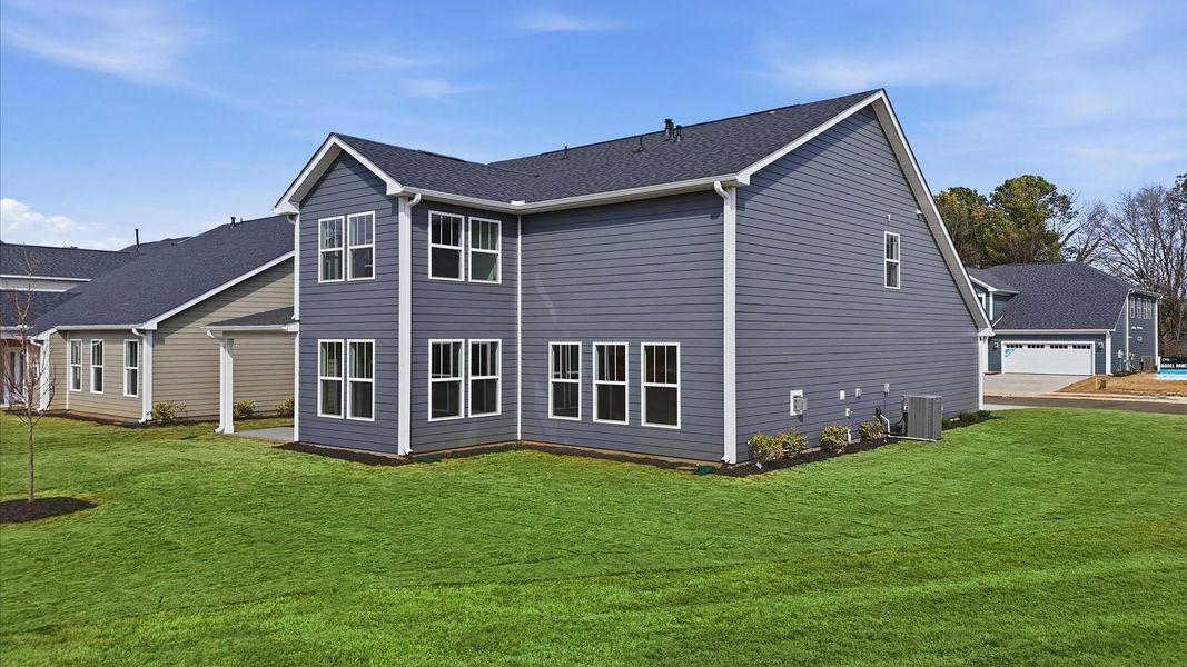 Exterior details and patio area of a home in Pelham Crossing, Greenville (Image 21).