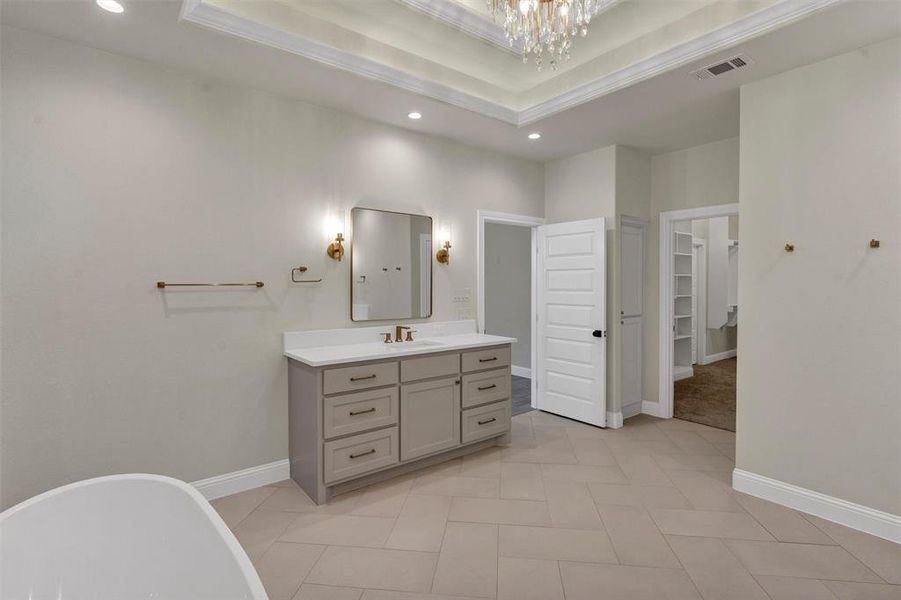 Furnished interior view inside a new home in , Granbury (Image 16).