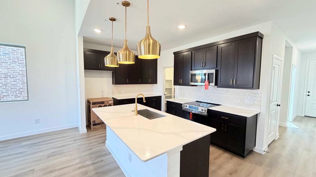 Kitchen Construction Progress featuring the Oxford Collection