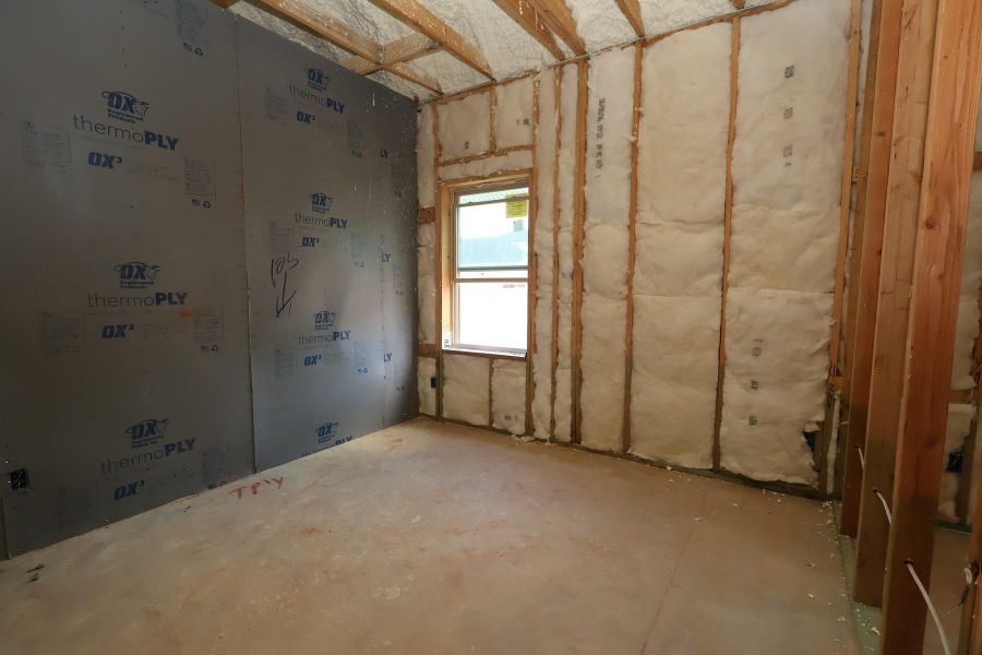In-progress construction of a new home in Audubon – Ascent Collection, Magnolia, TX (Image 7).