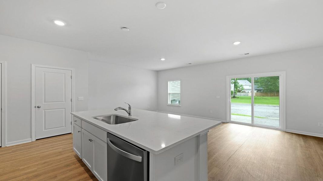Furnished interior view inside a new home in Garbon Fields, Summerville (Image 13).