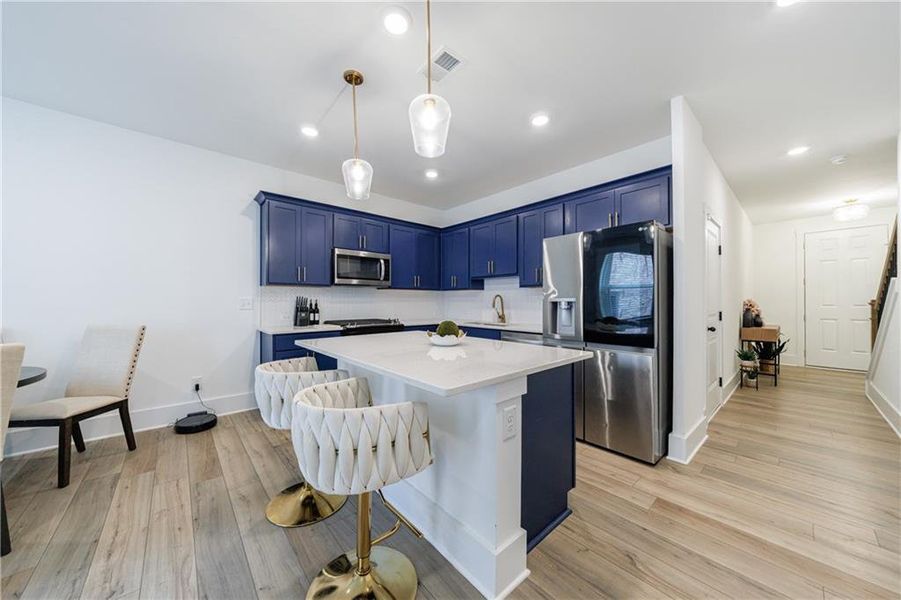 Furnished interior view inside a new home in , Atlanta (Image 7).