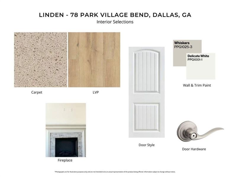 Sample of building materials used in homes in Easton Park, Dallas (Image 4). Sample of building materials used in homes in Easton Park, Dallas (Image 4).