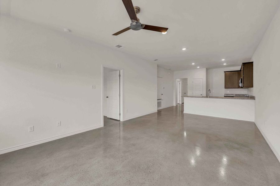 Spacious, unfurnished interior of a new home in Freedom Ranch Duplexes, Copperas Cove (Image 4). Spacious, unfurnished interior of a new home in Freedom Ranch Duplexes, Copperas Cove (Image 4).