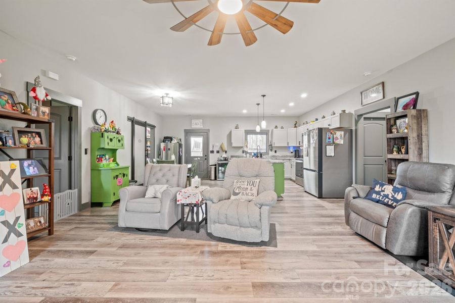 Furnished interior view inside a new home in , Crouse (Image 20).