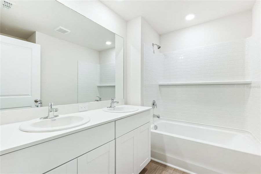 Furnished interior view inside a new home in Central Parc, North Port (Image 4).