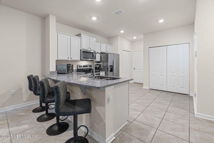 Furnished interior view inside a new home in Bridgewater, St. Augustine (Image 10).