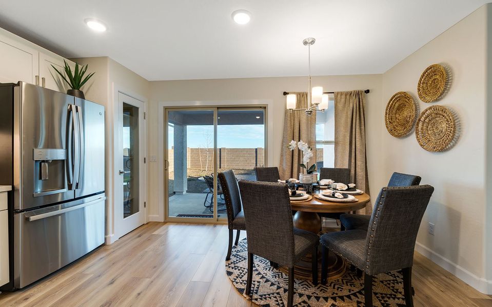 Furnished interior view inside a new home in Bay Creek, Baytown (Image 16).