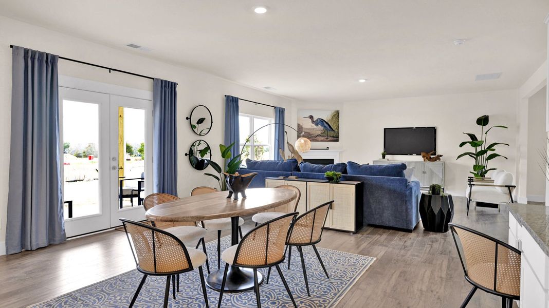 Furnished interior view inside a new home in Harbor Crest, Ooltewah (Image 25).