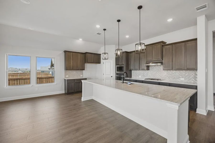 Furnished interior view inside a new home in Silo Mills, Joshua (Image 8).
