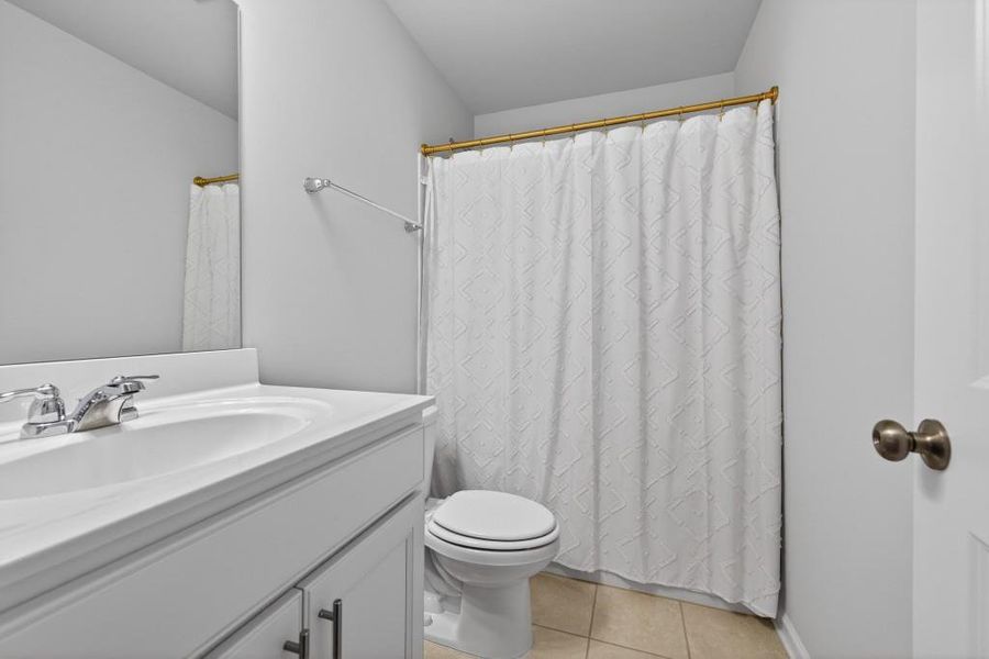 Furnished interior view inside a new home in Reunion, Flowery Branch (Image 63). Furnished interior view inside a new home in Reunion, Flowery Branch (Image 63).