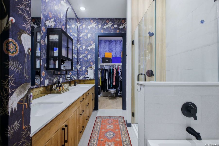 Furnished interior view inside a new home in Grayson House, San Antonio (Image 31). Furnished interior view inside a new home in Grayson House, San Antonio (Image 31).