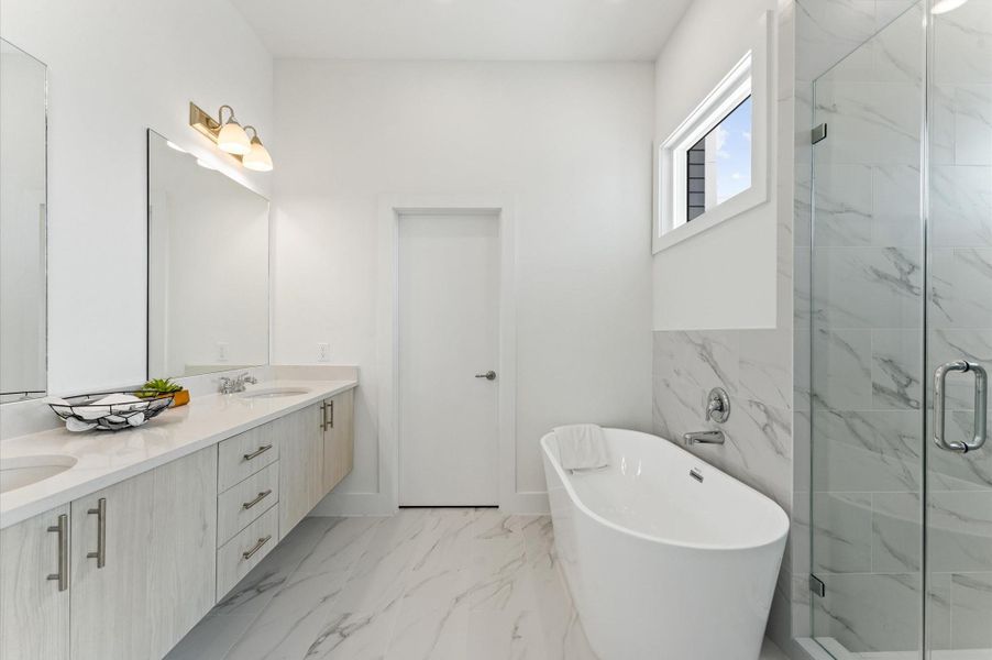 Furnished interior view inside a new home in , Houston (Image 17). Furnished interior view inside a new home in , Houston (Image 17).