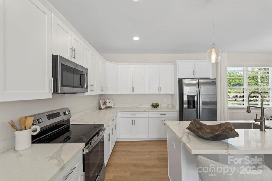 Furnished interior view inside a new home in , Charlotte (Image 16).