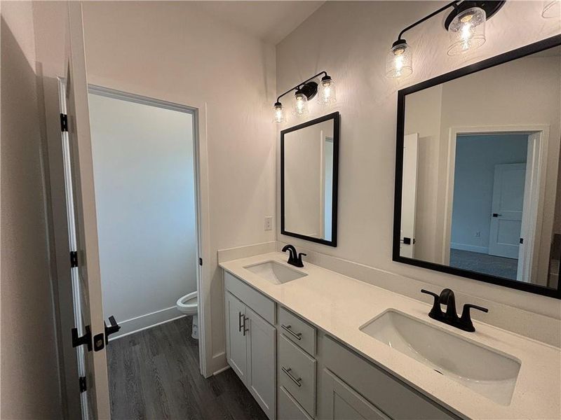 Furnished interior view inside a new home in Tuscany Hills, Douglasville (Image 5).