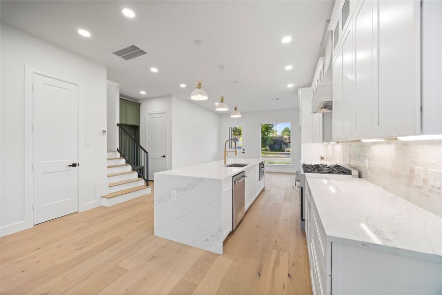 Furnished interior view inside a new home in , Houston (Image 5).